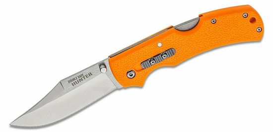 Cold Steel 23JBZ Double Safe Hunter Orange lovecký vreckový nôž 8,9 cm, oranžová, GFN