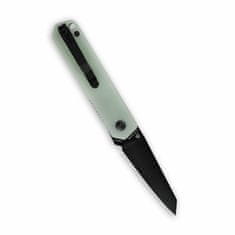Kizer V3595C1 Converse Jade vreckový nôž 7,4 cm, čierna, transparentná zelená, G10
