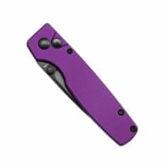 Kizer V3605C4 Original Purple vreckový nôž 7,6 cm, čierna, fialová, hliník 