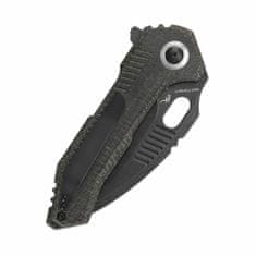 Kizer V4600C2 Mini Paragon Black vreckový nôž 8,7 cm, Black Stonewash, čierna, Micarta