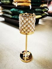 Canpol Luster s glamour kryštálmi zlatý 63 cm