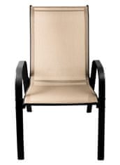 Aga 2x Záhradná stolička MR4400BE-2 Béžová