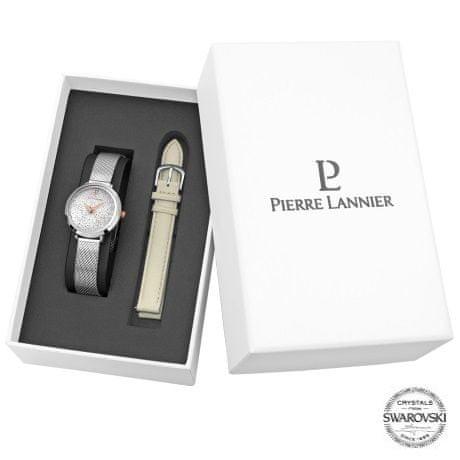 Pierre Lannier Dámske Set hodinky (107J608) + řemínek model CRISTAL 398D608