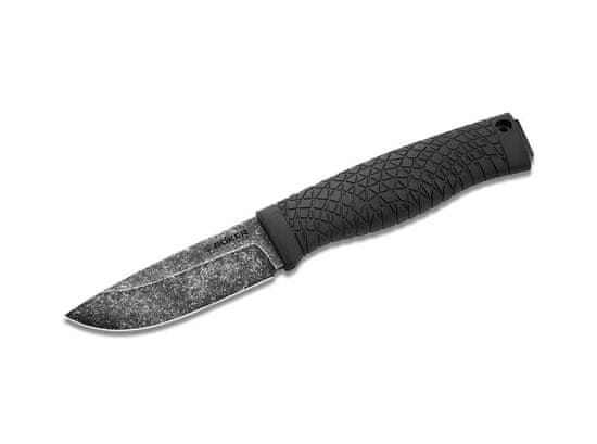 Böker Manufaktur 121505 BRONCO MINI BLACK vonkajší nôž 8,9 cm, čierna, TPE, Kydex