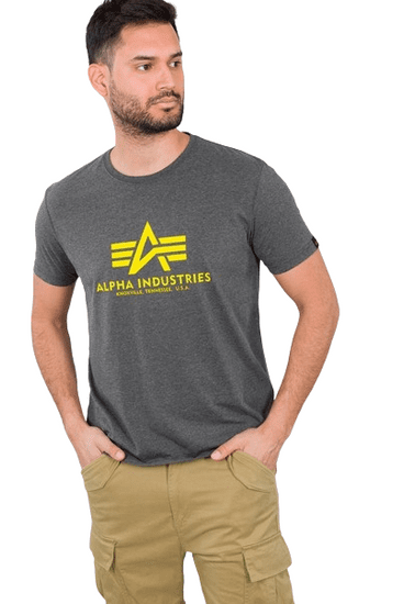 Alpha Industries Pánske Tričko s krátkym rukávom Basic T-Shirt-S