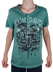 Camp David  Pánske Tričko krátky rukáv-Z Zelená S