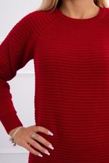 Kesi Dámske svetrové šaty Shanwen červená Universal