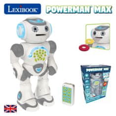 Lexibook Hovoriaci robot Powerman Max (anglická verzia)