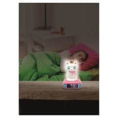 Lexibook Budík s nočným 3D svetlom Mačička