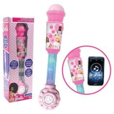 Lexibook Svietiaci trendy mikrofón Barbie s melódiami