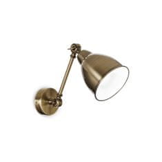 Ideal Lux Ideal Lux NEWTON AP1 NICKEL LAMPA NÁSTENNÁ 016399