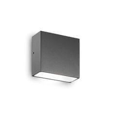 Ideal Lux Vonkajšie nástenné svietidlo Ideal Lux Tetris-1 AP1 grigio 113760 šedé IP44