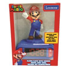Lexibook Budík s 3D figúrkou Super Mario