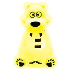 Lexibook Dizajnové nočné svetlo LED 3D Polárny medveď 13 cm