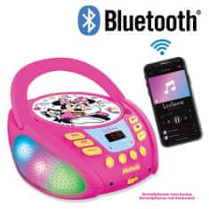 Lexibook Svietiaci Bluetooth CD prehrávač Myška Minnie