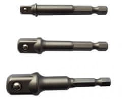 STREFA Predĺženie pre kľúčové náradie 3/8"-65-1/4" - 3/8" - 65 mm - 1/4" - balenie po 1 ks