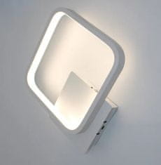 Kaxl LED svietidlo nástenné 14W, biele, 20x23cm ZD113
