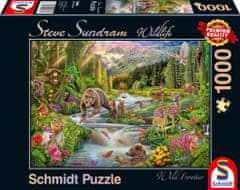 Schmidt Puzzle Divoká príroda: Hranice lesa 1000 dielikov