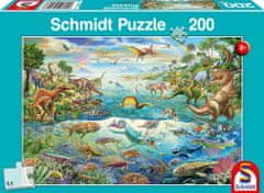 Schmidt Puzzle Svet dinosaurov 200 dielikov