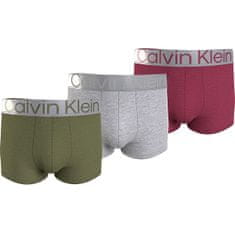 Calvin Klein 3 PACK - pánske boxerky NB3130A-GHM (Veľkosť M)
