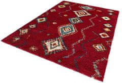 Mint Rugs Kusový koberec Nomadic 102692 Geometric Rot 80x150