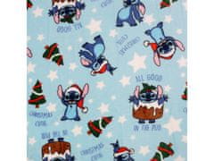 Disney DISNEY Stitch Modrý pled/náter, vianočný pled 120x150 cm OEKO-TEX