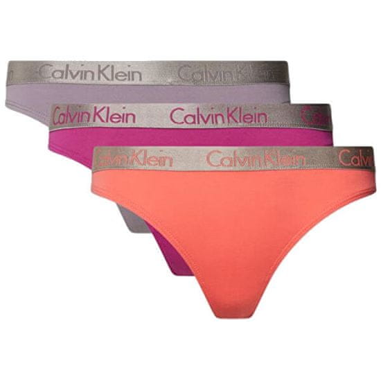 Calvin Klein 3 PACK - dámske tangá QD3560E-I2L