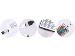 TopKing LED pásik 5 m 280 LED RGB 5050 IP65 + ovládač + zdroj