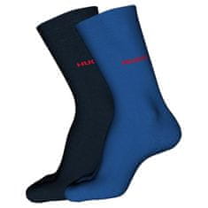 Hugo Boss 2 PACK - pánske ponožky HUGO 50469638-960 (Veľkosť 39-42)