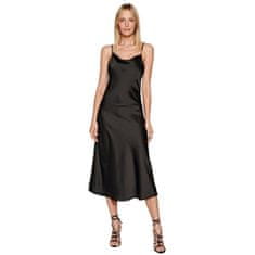 Y.A.S Dámske šaty YASDOTTEA Regular Fit 26026479 Black (Veľkosť M)