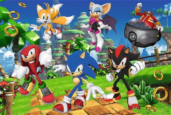Trefl Puzzle Sonic a jeho priatelia 160 dielikov