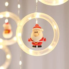 Sweetbuy Vianočné LED obrúčky - CHRISTMAS RINGS