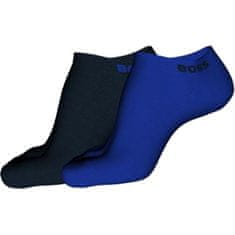 Hugo Boss 2 PACK - pánske ponožky BOSS 50467730-433 (Veľkosť 43-46)