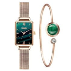 Elegantný set dámske hodinky a náramok | RHEAORA