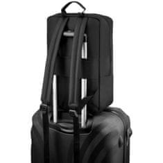 Černý cestovní batoh, do letadla, 40x20x25, ZG771