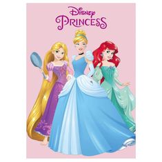 FARO Detská deka Princezné Disney 03 100x140 cm 100% Polyester