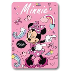 FARO Detská deka Minnie Mouse 04 100x140 cm 100% Polyester