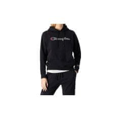 Champion Mikina čierna 168 - 172 cm/M Hooded Sweatshirt