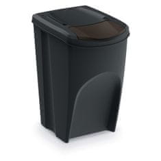 nabbi Odpadkový kôš na triedený odpad (4 ks) IKWB35S4 35 l - čierna / kombinácia farieb