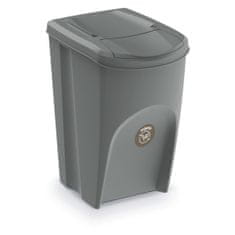 nabbi Odpadkový kôš na triedený odpad (4 ks) IKWB35S4 35 l - sivý kameň