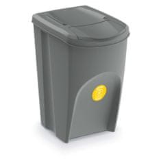 nabbi Odpadkový kôš na triedený odpad (4 ks) IKWB35S4 35 l - sivý kameň
