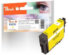 Peach kompatibilný cartridge Epson T02W4, No 502XL žltá, 8ml