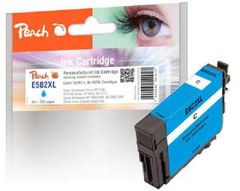 Peach kompatibilný cartridge Epson T02W2, No 502XL azúrová, 8ml