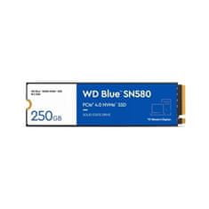 WD BLUE SSD NVMe 250GB PCIe SN580, Gen4, (R:4000, W:2000MB/s)