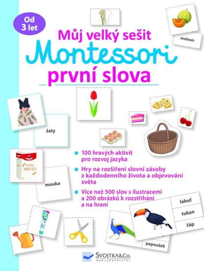 Môj veľký zošit Montessori - Prvé slová