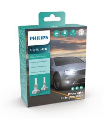 Philips LED autožiarovka 11336U51X2, Ultinon Pro5100 2ks v balení