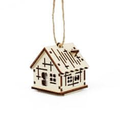 Kozlo dreva Malý domček s krížikmi