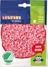 PLAYBOX Zažehľovacie korálky pastelové - ružové 1000ks