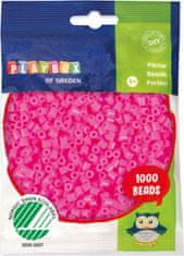 PLAYBOX Zažehľovacie korálky - ružové 1000ks