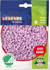 PLAYBOX Zažehľovacie korálky pastelové - fialové 1000ks